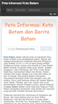 Mobile Screenshot of petabatam.com